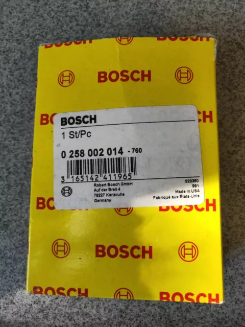 Genuine Bosch 0258002014 Lambda Sensor, Audi, BMW