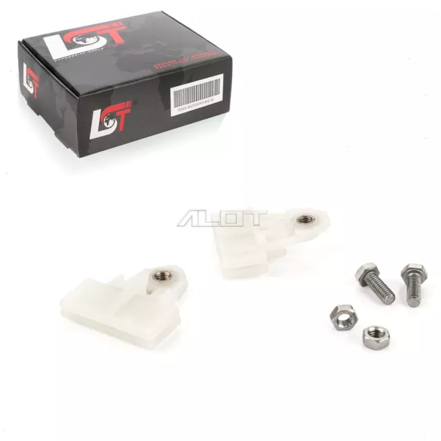 2x Vitres Fenêtre Latérale Vitres de Portes Support Clips pour RENAULT Twingo II