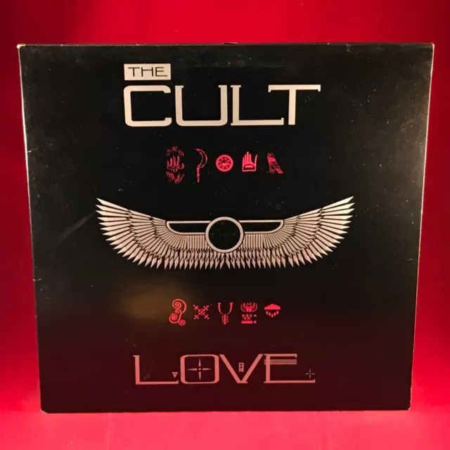 THE CULT Love 1985 UK vinyl LP + INNER She Sells Sanctuary Rain original A1 B1