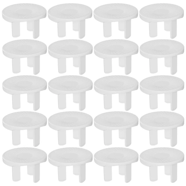 20 PCS Babysichere Steckerabdeckung Kindersicherer Steckerschutz