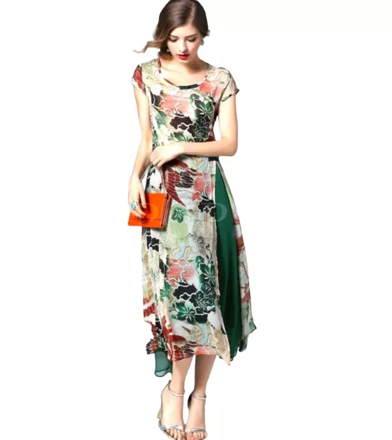 FLORYDAY FLORAL SUMMER Dress Women s UK Size M 10 24.95 PicClick UK