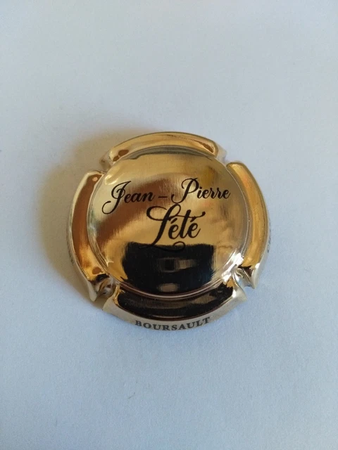 Capsule de champagne J.P. LETE jéro plaqué or n° 4 a ( 50 ex. )