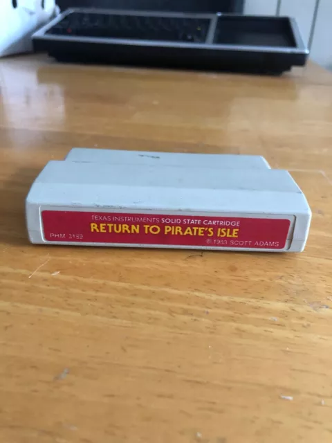 Cartouche jeux TI 99/4A (Texas Instrument) RETURN TO PIRATE'S ISLE