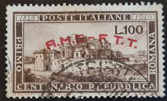 Italy Stamp - Trieste-Amg Ftt - Allied Occupation - 1949 - Free Us Shipping