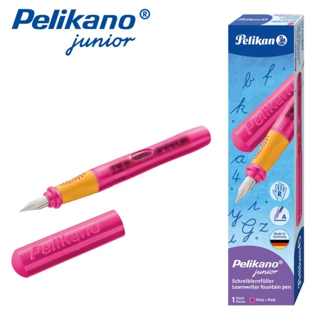 Pelikan ABC Füller Füllfederhalter Pelikano Junior Pink FederbreiteA Grundschule