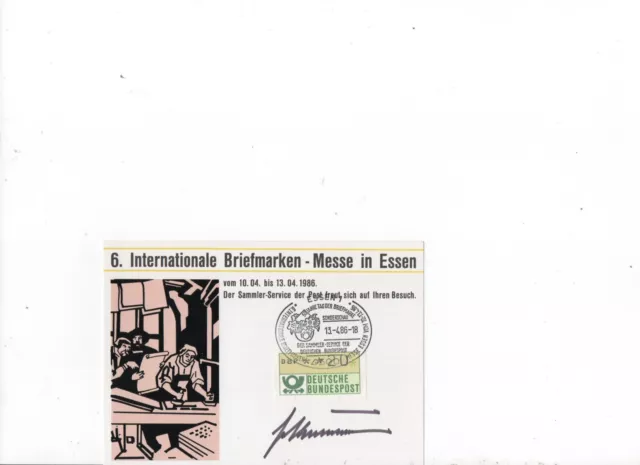 Original Autogramm von Josef Neckermann