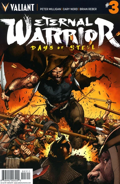 Eternal Warrior: Days of Steel #3A VF/NM; Valiant | Peter Milligan - we combine