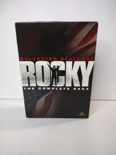 ROCKY THE COMPLETE Saga Collection (DVD, 2009, 6-Disc Set, Widescreen ...