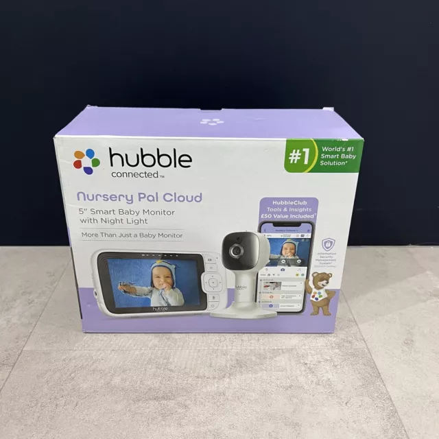 Hubble Connected Nursery Pal Smart Video Baby Monitor Wifi Camera New!