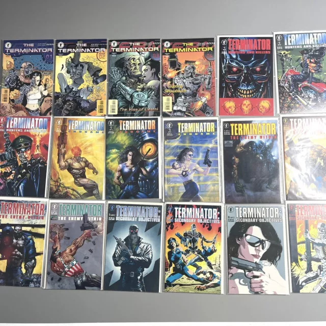 Dark Horse Comics HUGE Terminator Bundle All Complete (5) Series (18 Issues) Lot