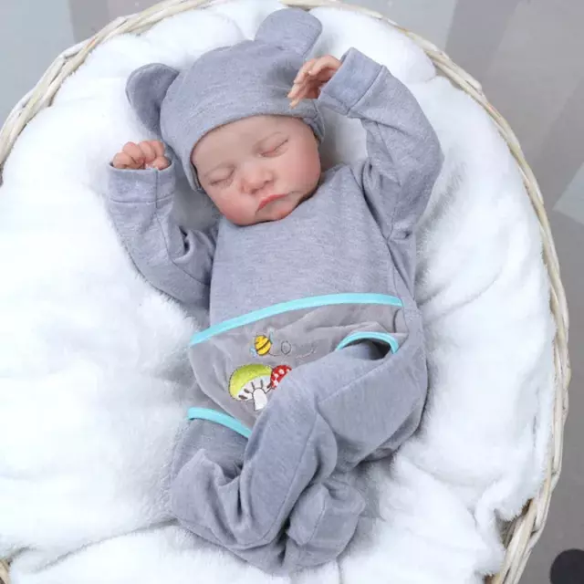 20 Inch Levi Reborn Baby Realistic Cloth Body Alive Lol Bebe Newborn Finished Ha