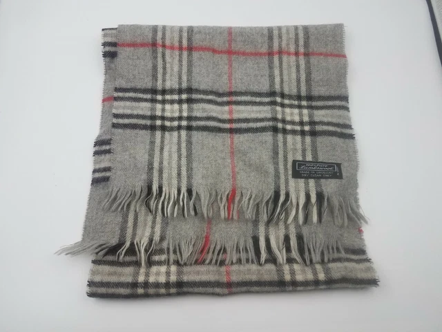100% Pure Lambswool Made in Uruguay Scarf