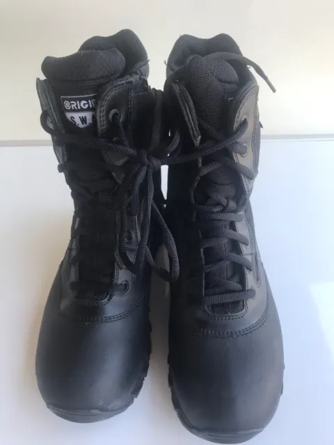 ORIGINAL SWAT TACTICAL Boot 139601 Classic 9 Inch Mens Size 8 Black ...
