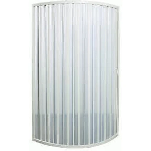 GRAND VERRE Cabine De Douche Style Industriel Avec Porte Coulissante 100x195 Et Paroi Laterale 80x195 Accessoires Chromes 92964530