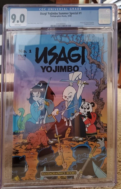 Usagi Yojimbo #1 Summer Special (Fantagraphics Books 1986) CGC 9.0