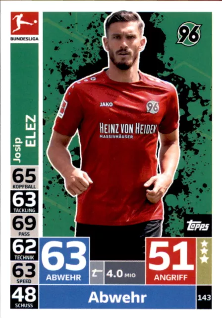 Topps Match Attax 18/19 - 143 - Josip Elez