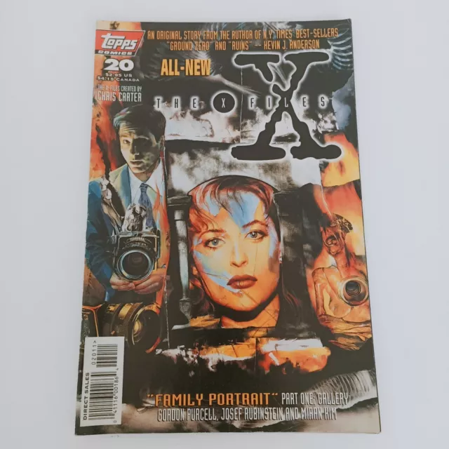 The X Files "Family Portrait" Part One topps comics # 20 Chris Carter 1996
