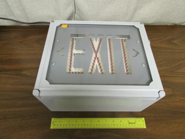 Exitronix LED Exit Sign For Hazardous Locations RZLB1R NOS