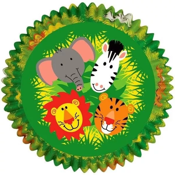 Wilton Jungle Pals Baking Cups