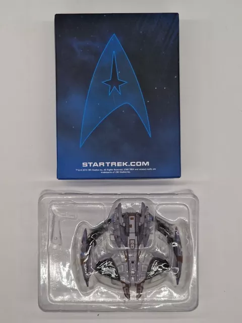 Jem Hadar Attack Cruiser Star Trek Die Cast Model Eaglemoss Sealed New Collector