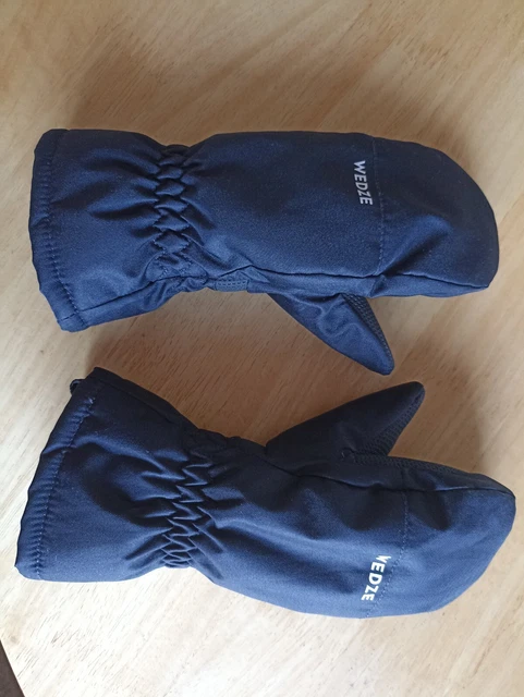 *wedze ski gloves kids Mittens Size 4 Years Decathlon*