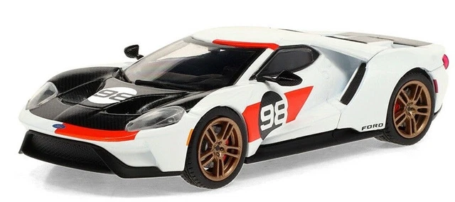 Maisto 1:18 Ford GT #98 Heritage Edition 2021 Weiß / Rot / Carbon 31390