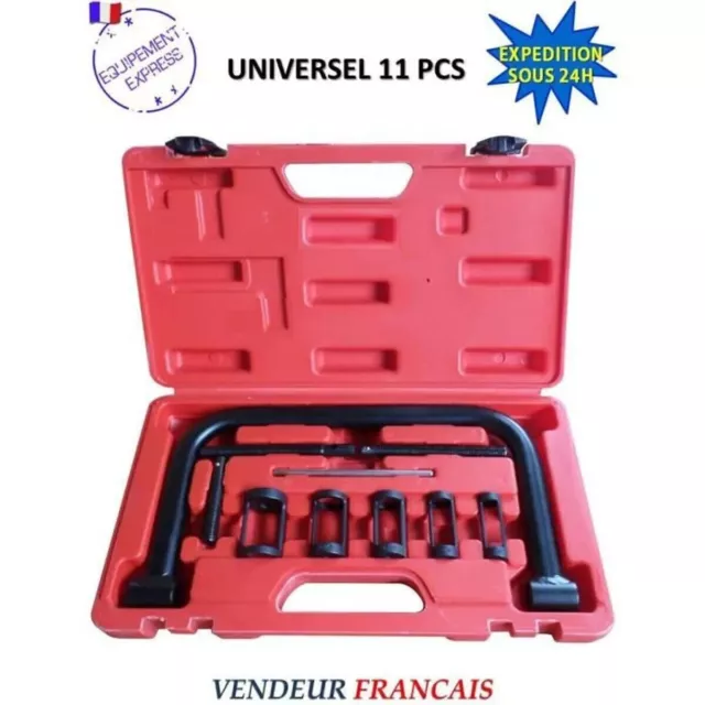 Lot Coffret Compresseur lève Soupape + 2 Rodoirs à Soupape