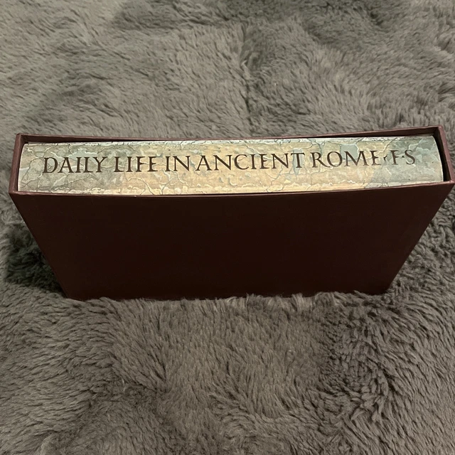 DAILY LIFE IN Ancient Rome, Jerome Carcopino, Folio Society 2004, 1st ...