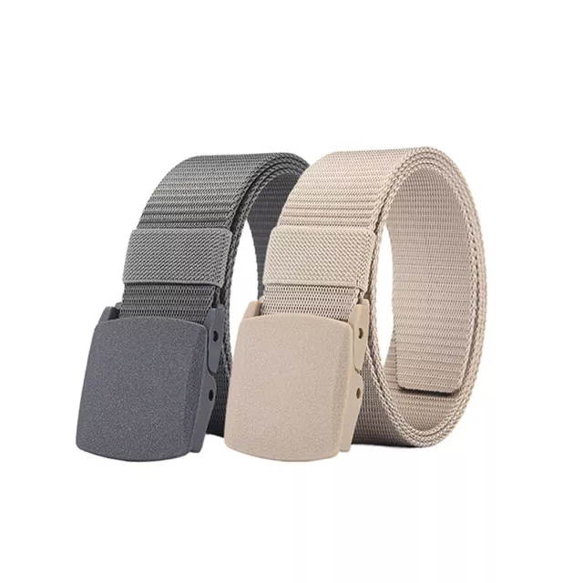 150cm Men's Military Automatic Buckle Nylon Belt Outdoor Hunting Multifunctional