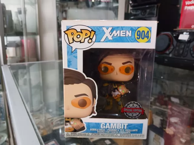 Funko Pop! Marvel X-Men Gambit 904 Original Boneco Colecionavel - Moça do  Pop - Funko Pop é aqui!