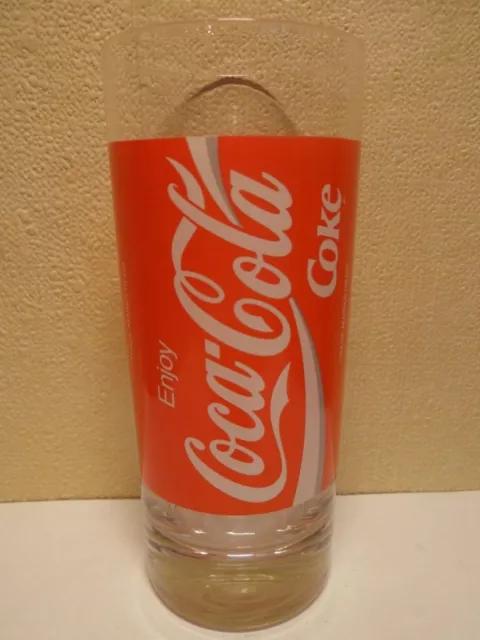 Verre COCA-COLA - ENJOY - NEUF - 25 cl - H : 14,5 cm