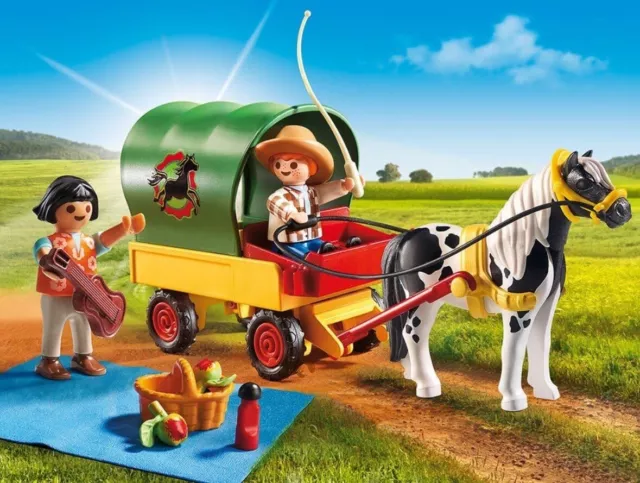 Playmobil Country 6948 Ausflug mit dem Ponywagen