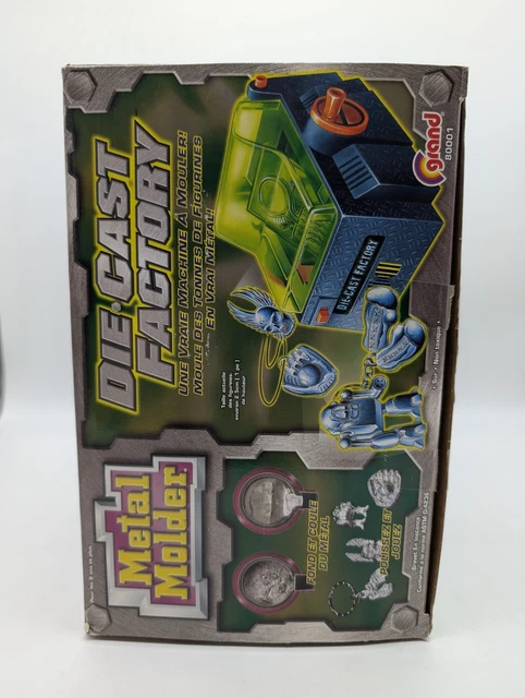 Toymax Films METAL MOLDER DIE Cast Factory 1998 Toymax In Box, Mostly Complete ...