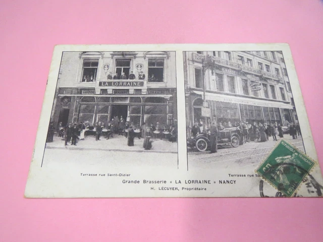 30014 Carte Postale 54 Nancy Grande Brasserie La Lorraine
