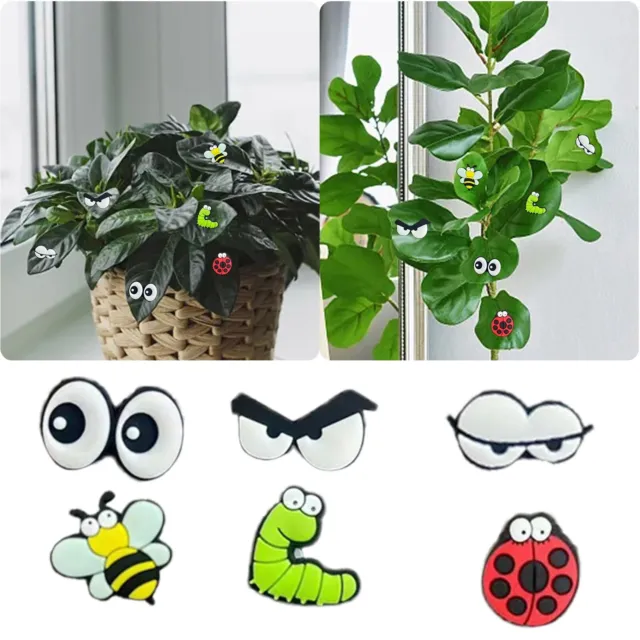 Cute Magnets Eyes Ladybird For Potted Plants Magnet Pins Charms Unique Gifts