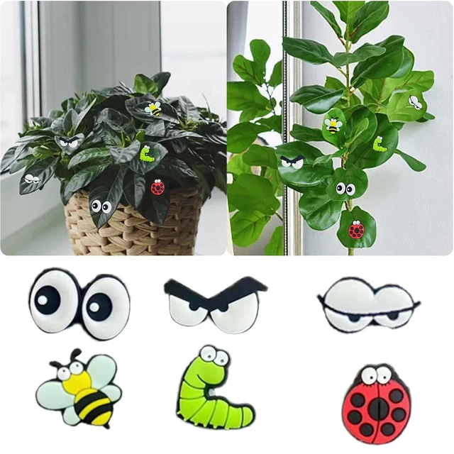 Cute Magnets Eyes Ladybird For Potted Plants Magnet Pins Charms Unique Gifts