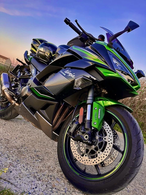 Kawasaki ninia 1000 sx 2022 akrapovic completo
