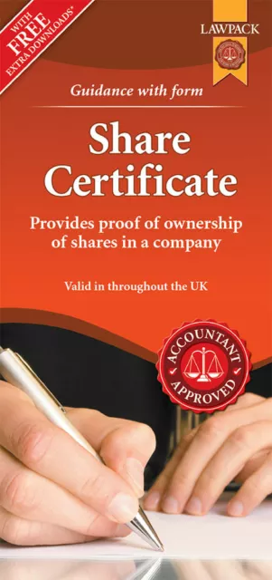 Share Certificate Standard Pack by Lawpack