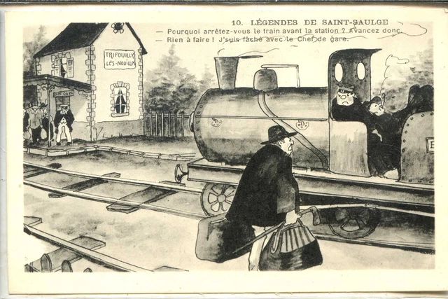 CP 58 Nièvre - Légendes de Saint-Saulge