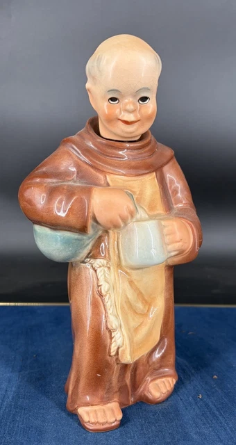 Bouteille à liqueur moine en grès de Denbac N°6