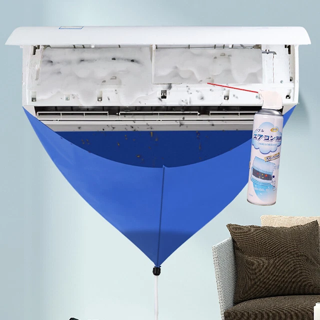 Condizionatore d'aria coperchio pulizia spazzola filtro acqua sacchetto pulizia covTM