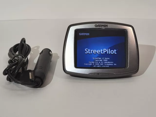 Garmin StreetPilot C550 W/ Charger Bluetooth 3.5" Display GPS Navigation Bundle