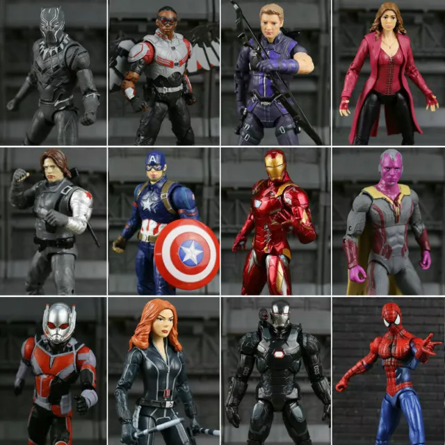 Figura de acción superhéroe del Capitán América Guerra Civil Marvel Avengers juguete regalo de Navidad