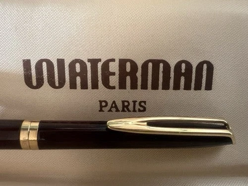 Stylo Bille Waterman CF Laque Corail Comme Neuf - Avec Recharge - Ancien Modèle