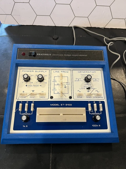 HEATHKIT ELECTRONIC DESIGN Experimenter Model ET-3100 Powers On EUR 44 ...