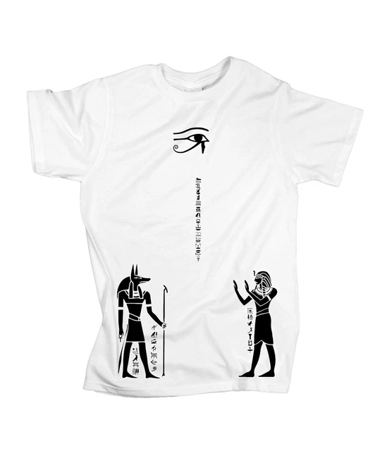 ANCIENT EGYPTIAN KNOWLEDGE TShirt (Egypt Eye of Horus Ankh Anubis