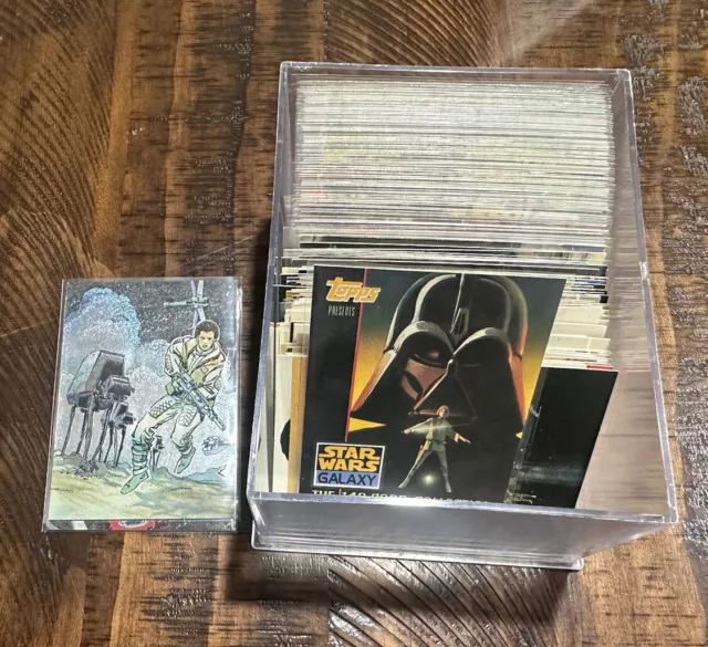 1993 Topps Star Wars Galaxy Series 1 Complete 140 Trading Cards Set Plus Foil #6