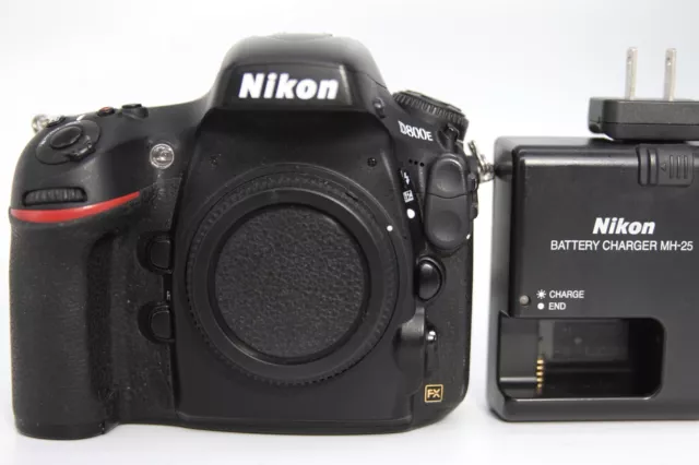 Nikon D800E - Shutter Count 33625 USA Model - Digital SLR Camera D Body Only