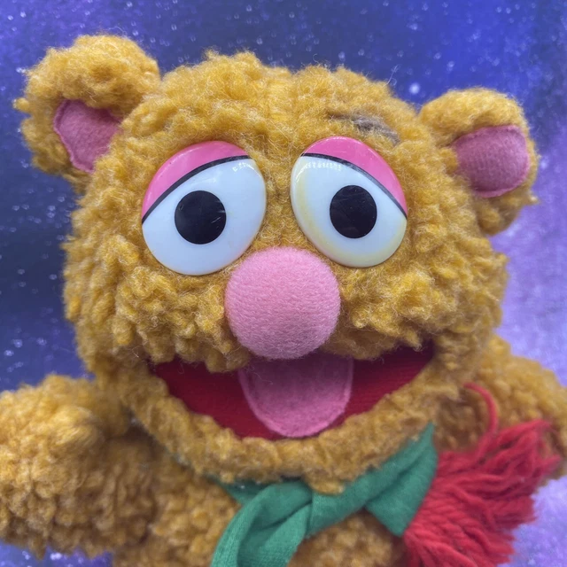 Muppet Babies Jim Henson’s Baby Fozzie 7” Plush Bear Muppet Babies Stuffed 1987 2
