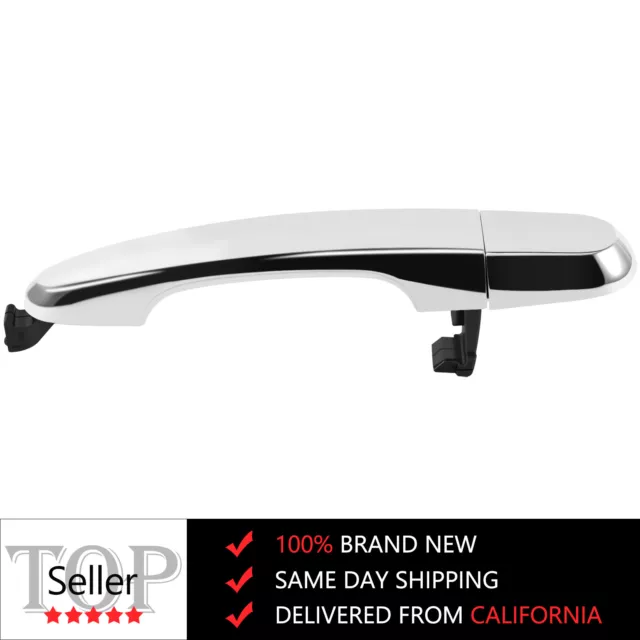 Exterior Door Handle For 2011-2015 Kia Sorento Rear Right RH Passenger Chrome